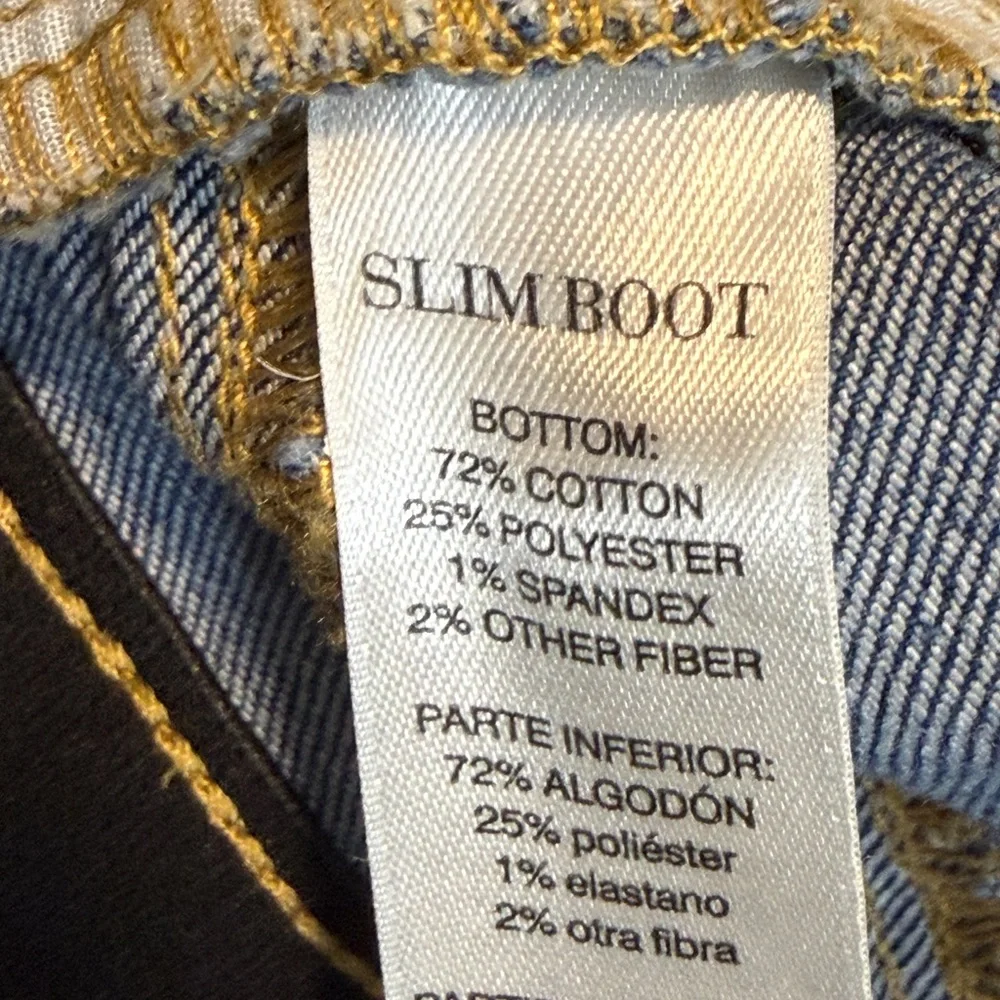 White House Black Market Slim Boot Cut Jeans - Picture 5 of 6